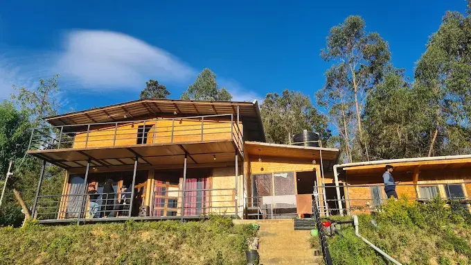 Resort room interior