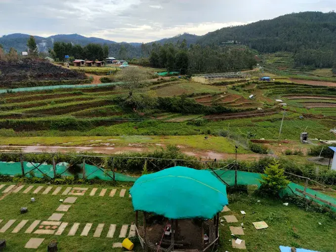 Mountain view from resort